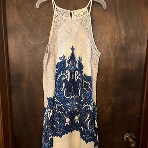 Indigo Rose Sundress